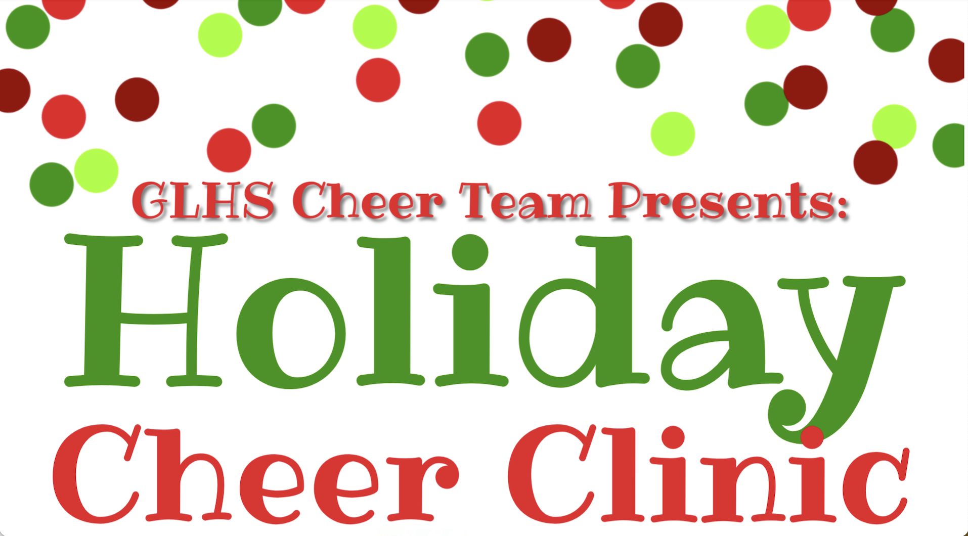Cheer Clinic