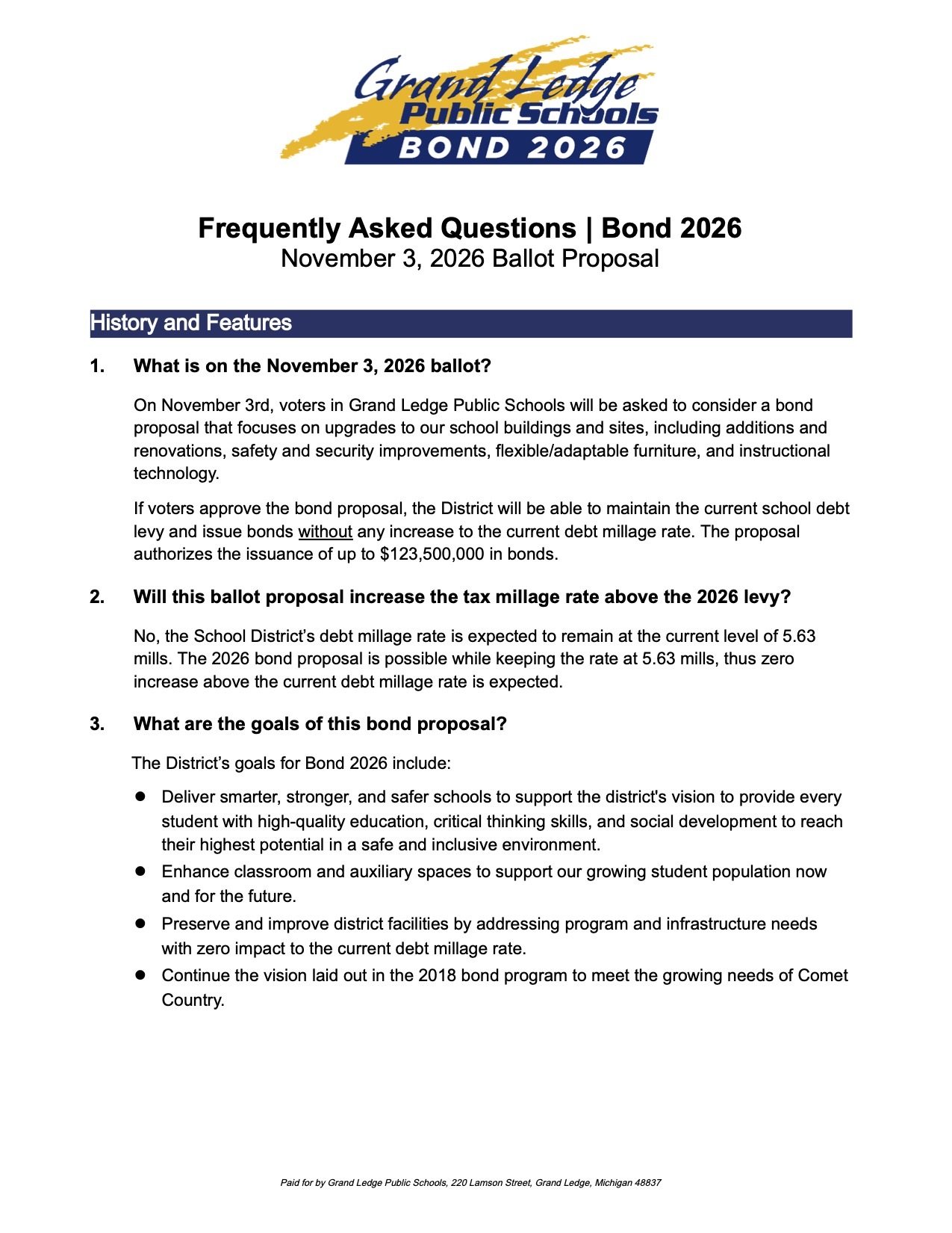 Bond 2026 FAQ